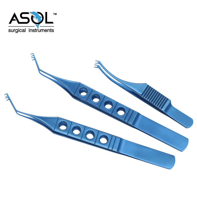 4 Sonde Lacrimali In Titanio Per Strumento Oculare Oftalmico, Chaoyue Medical, Nuove