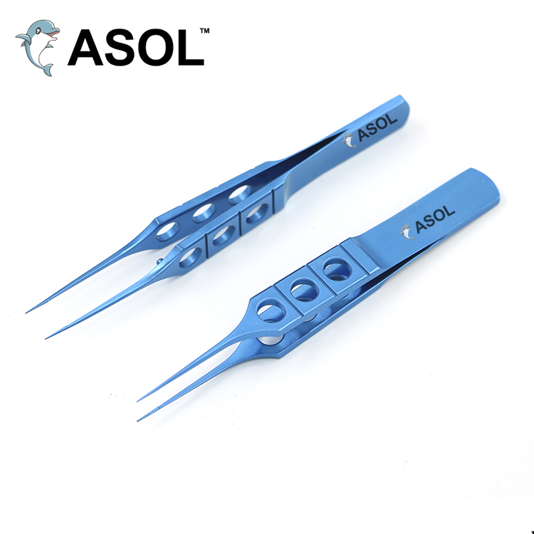 Wholesale Mcpherson tying forceps titanium eye surgical